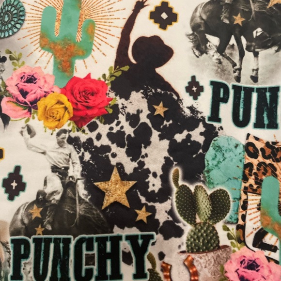 Clover Cottage NWT Rodeo Romper - Picture 2 of 2